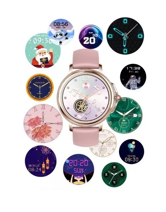 RELOJ INTELIGENTE SMARTWATCH BLUETOOTH MUJER DOBLE CORREA... - 6