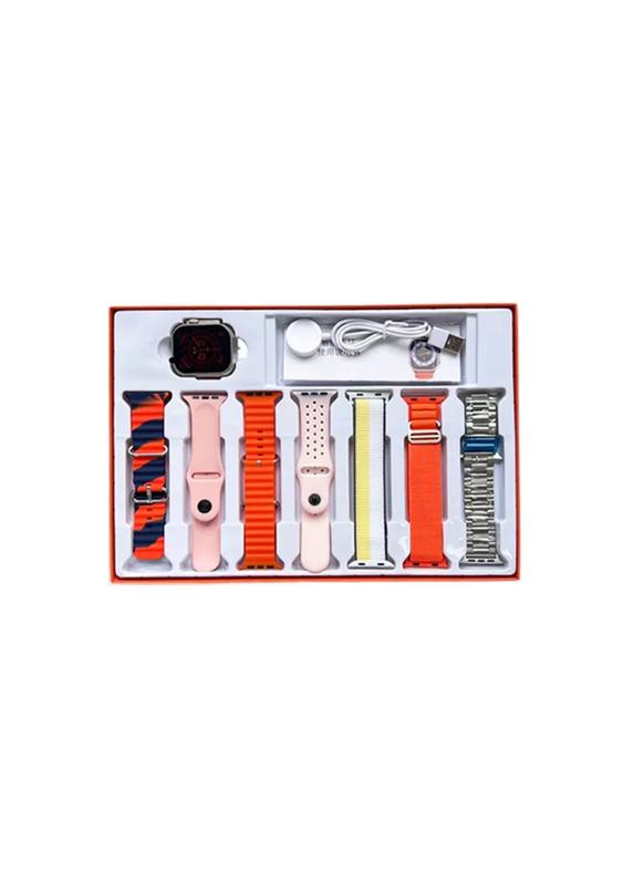 RELOJ INTELIGENTE SMARTWATCH 7 EN 1 COLOR ROSADO - 5