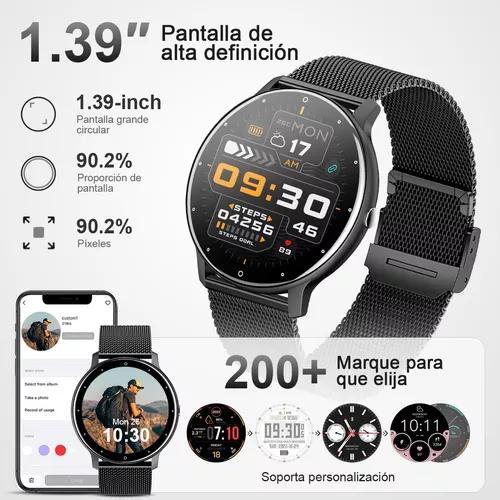 RELOJ INTELIGENTE HOMBRE MUJER SMARTWATCH LLAMADA BLUETOO... - 3