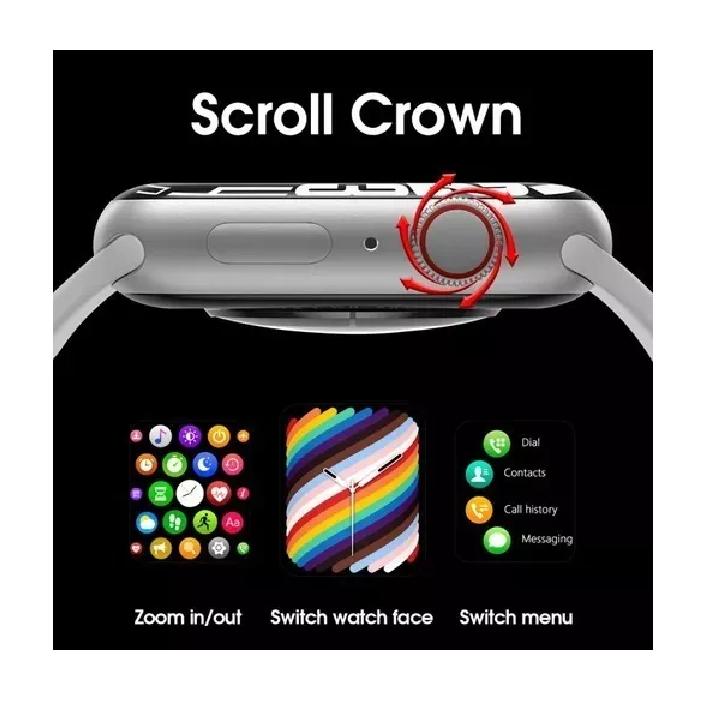 RELOJ INTELIGENTE PRO CALL SERIE 7 COLOR BLANCO - 5