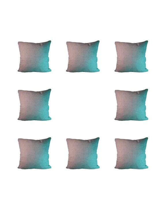 PACK DE 8 COJINES DECORATIVOS CUADRILLE 45X45 CM GRIS - 2