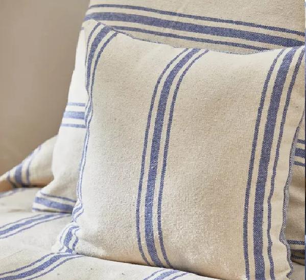FUNDA COJÍN BARI 45X45 CM AZUL - 4