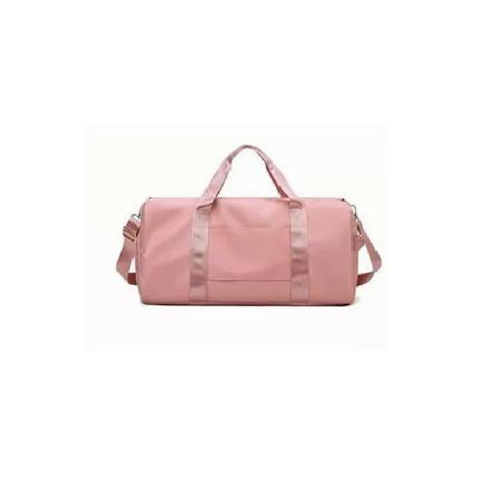 BOLSA DE GRAN CAPACIDAD PARA VIAJES Y DEPORTES, COLOR ROSADO - 2