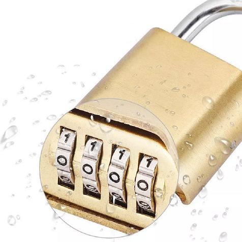 CANDADO CLAVE INOXIDABLE 4 DÍGITOS EXTERIOR WATERPROOF CO... - 4