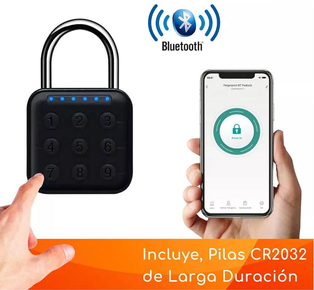 CANDADO DE SEGURIDAD DIGITAL INTELIGENTE CON CLAVE Y APP ... - 3