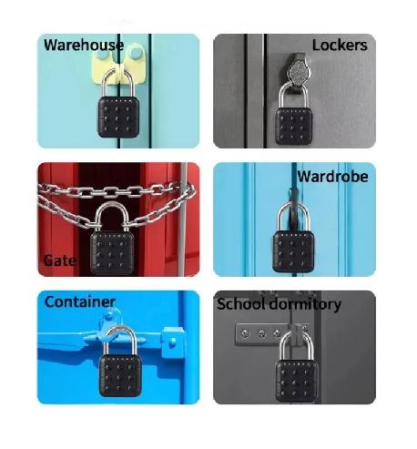 CANDADO DE SEGURIDAD DIGITAL INTELIGENTE CON CLAVE Y APP ... - 7
