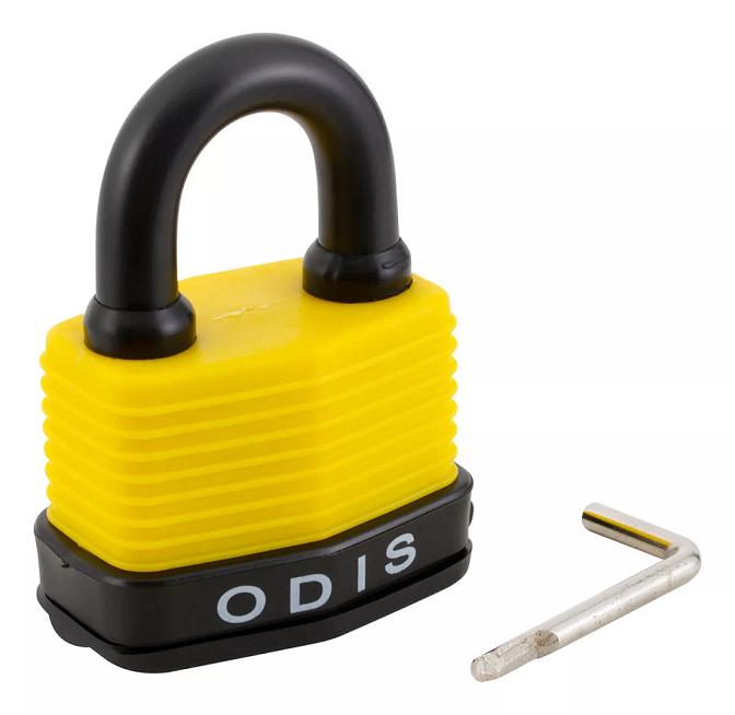 CANDADO ODIS WATERPROOF COMBINACIÓN - WATERPROOF COLOR AM... - 2