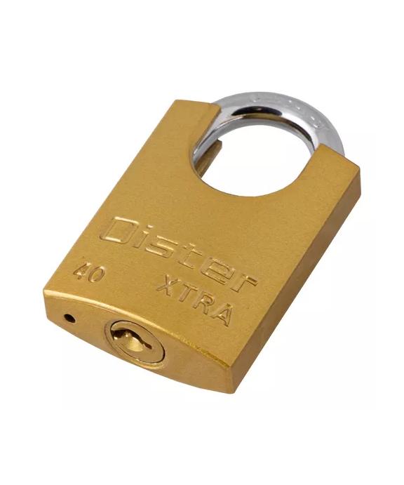CANDADO OISTER XTRA CON HOMBRO 40MM COLOR AMARILLO - 3