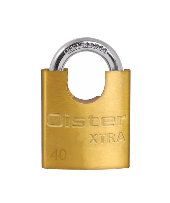 CANDADO OISTER XTRA CON HOMBRO 40MM COLOR AMARILLO - 1