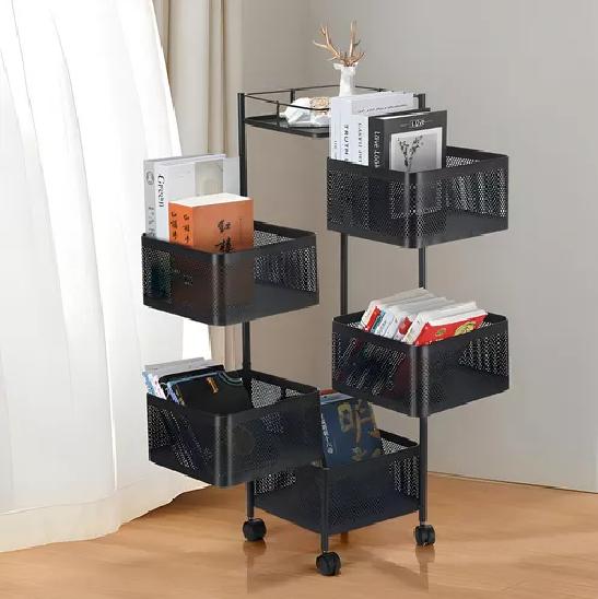 CARRO ORGANIZADOR RUEDAS VERDURAS 5 NIVELES - 7