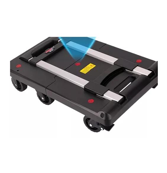 CARRO DE CARGA PLAGABLE TIPO PLATAFORMA 300 K NEGRO - 2