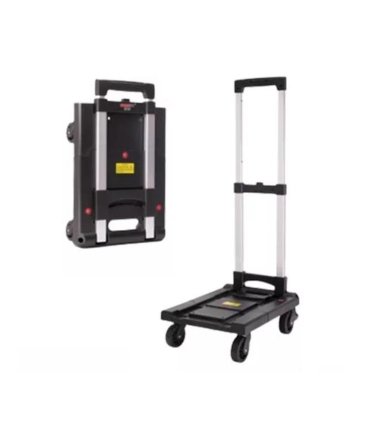 CARRO DE CARGA PLAGABLE TIPO PLATAFORMA 300 K NEGRO - 3