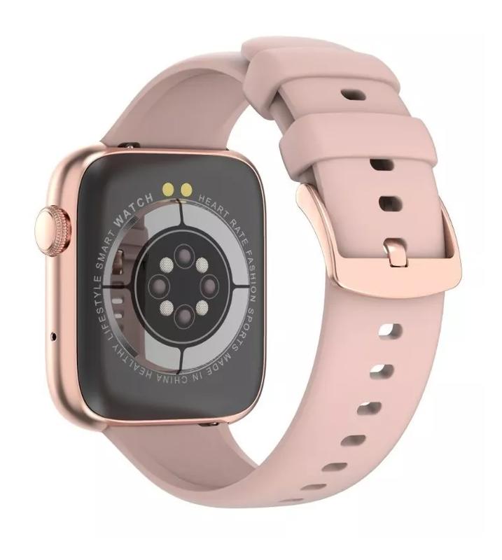 SMARTWATCH RELOJ INTELIGENTE BLUETOOTH LLAMADAS COLOR ROSADO - 3