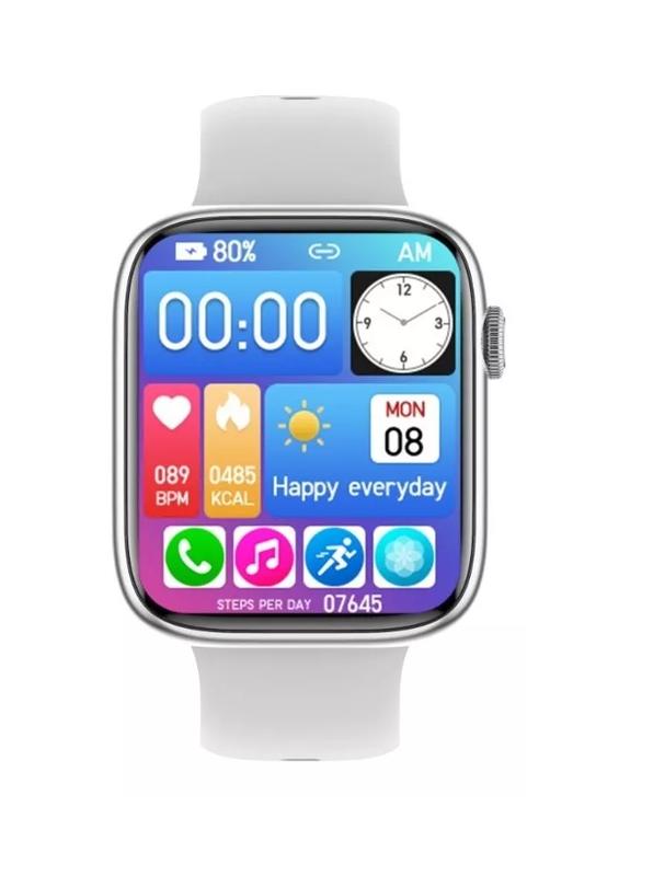 SMARTWATCH RELOJ INTELIGENTE BLUETOOTH LLAMADAS PLATEADO - 4