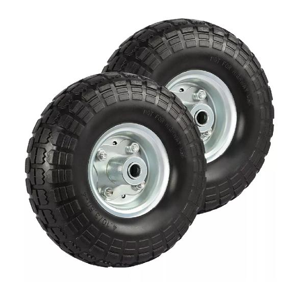 GENÉRICO RUEDA INFLABLE PARA CARRO, YEGUA 10 PULGADAS COLOR NEGRO
