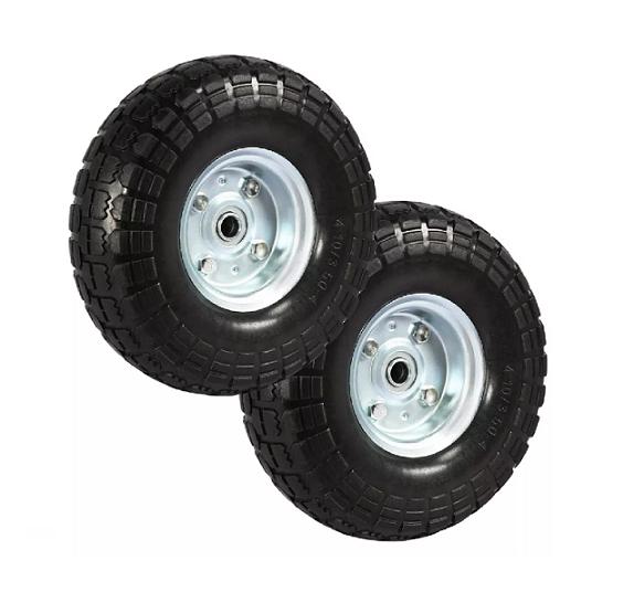 RUEDA INFLABLE PARA CARRO, YEGUA 10 PULGADAS COLOR NEGRO - 2