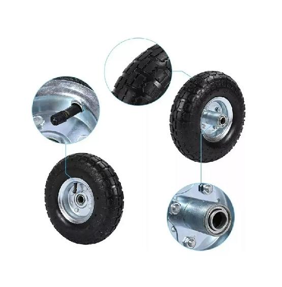 RUEDA INFLABLE PARA CARRO, YEGUA 10 PULGADAS COLOR NEGRO - 3