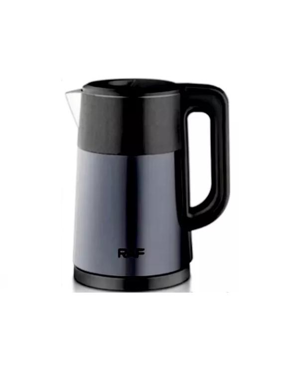 HERVIDOR ELÉCTRICO 2.5L 1800W TETERA, COLOR NEGRO - 1