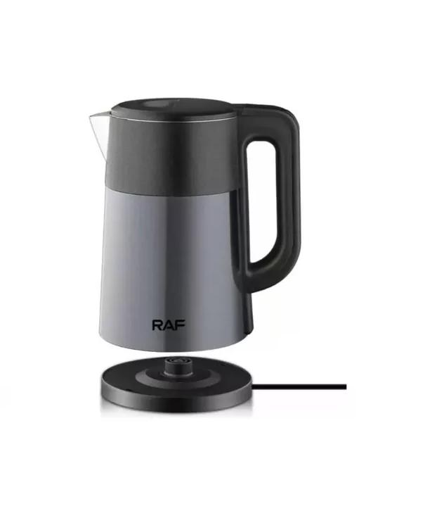 HERVIDOR ELÉCTRICO 2.5L 1800W TETERA, COLOR NEGRO - 2