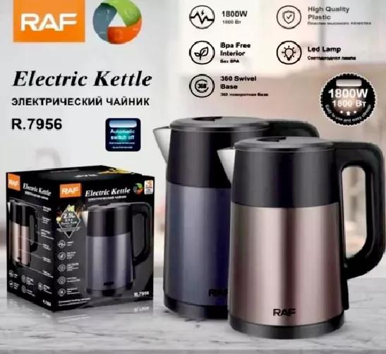 HERVIDOR ELÉCTRICO 2.5L 1800W TETERA, COLOR NEGRO - 3