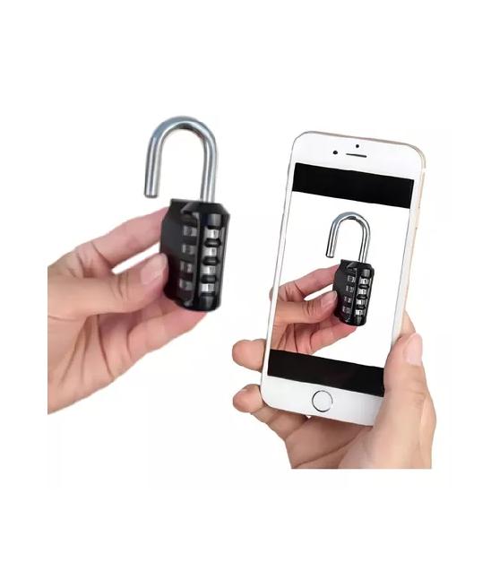 X3 CANDADO NUMERICA 4 DIGITOS CANDADOS SEGURIDAD CON CLAVE - 4