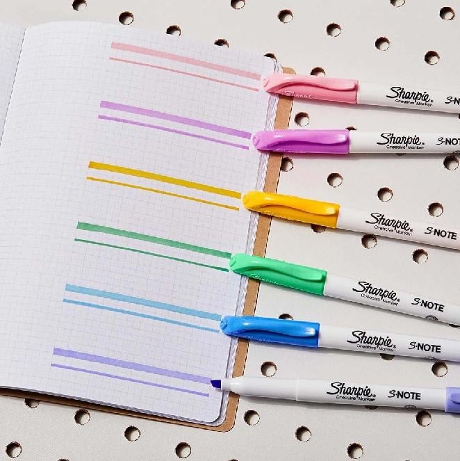MARCADOR SHARPIE S NOTE X12 MULTICOLOR - 2
