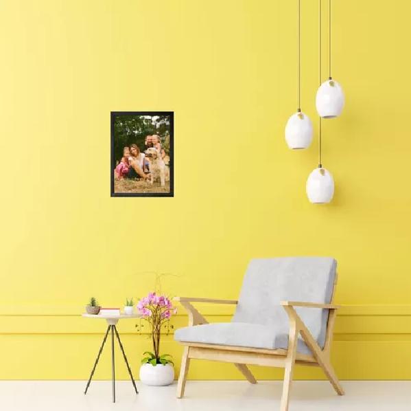 PACK MARCOS PARA FOTO PORTARRETRATO TAMAÑO DECORACIÓN CUADRO NEGRO - 6