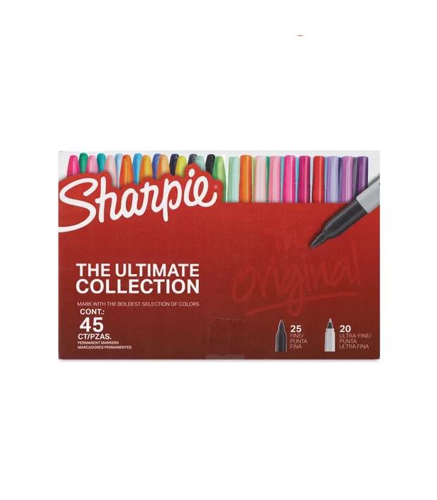 PLUMONES SHARPIE THE ULTIMATE COLLECTION 45 PCS MULTICOLOR - 4