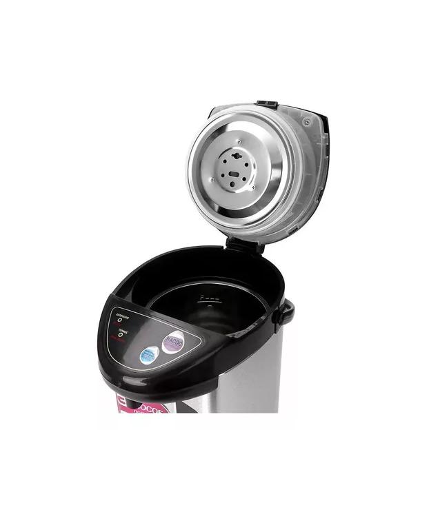 TERMO HERVIDOR ELÉCTRICO DISPENSADOR GRAN CAPACIDAD 6.8L, COLOR PLATEADO - 3