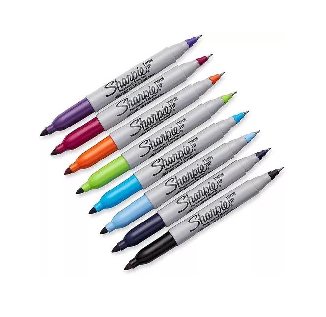 SET 8 MARCADORES SHARPIE DOBLE PUNTA MULTICOLOR - 3