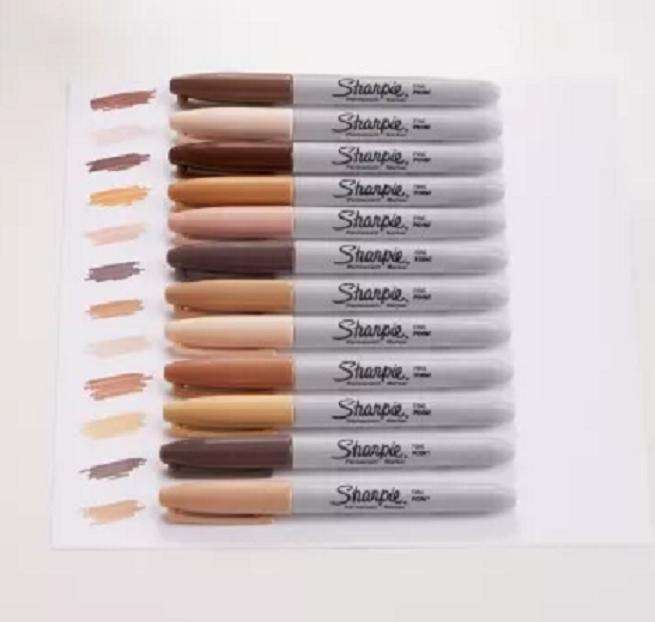 SET 12 MARCADORES SHARPIE PUNTA FINA MULTICOLOR - 3