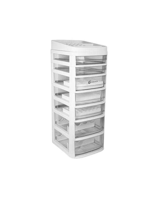 ORGANIZADOR 7 CAJONES ALMACENAMIENTO CON RUEDAS - 1