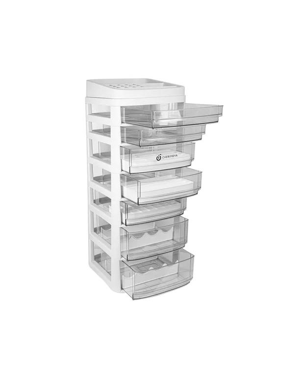 ORGANIZADOR 7 CAJONES ALMACENAMIENTO CON RUEDAS - 2