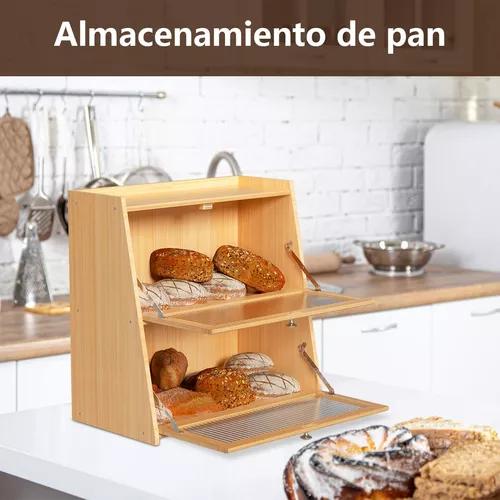 ORGANIZADOR MENAJE COCINA BAMBÚ MULTIUSO 3 NIVELES - 6