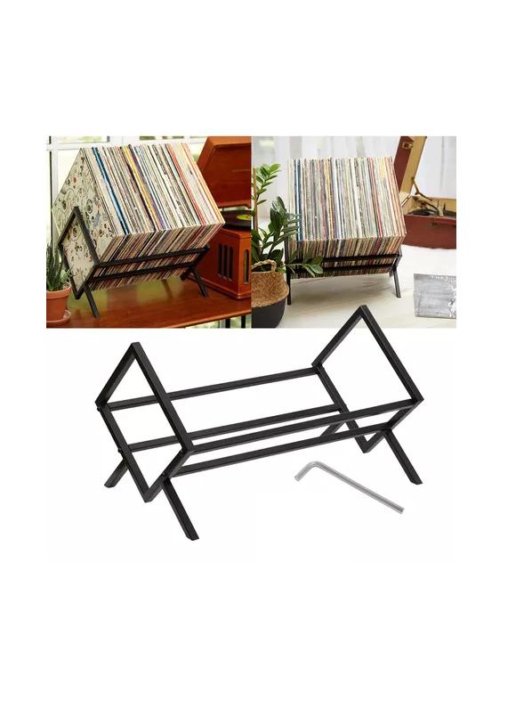 SOPORTE ESTANTERÍA ALMACENAMIENTO DISCOS VINILO - 5