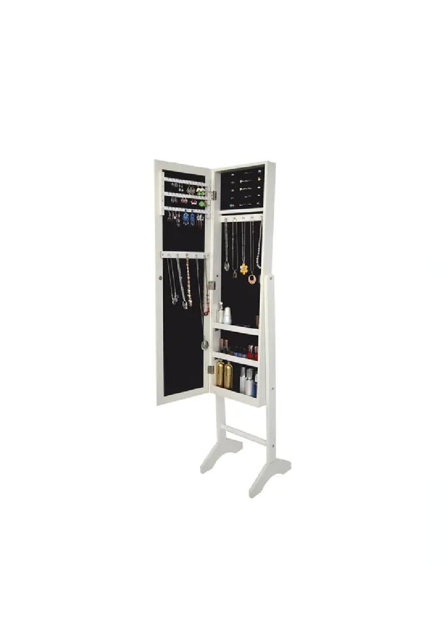 MUEBLE ESPEJO JOYERO BLANCO - 2