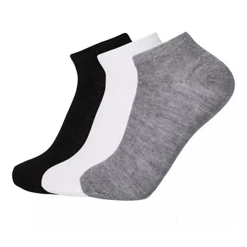 PACK DE 12 PARES DE CALCETINES DE BAMBÚ DEPORTIVOS TOBILLERAS, HOMBRE, MULTICOLOR, TALLA 39-44 - 1
