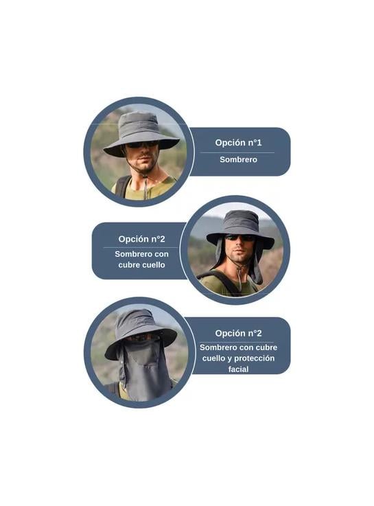 SOMBRERO BOONIE LEGIONARIO PROTECCIÓN SOLAR VERDE - 2