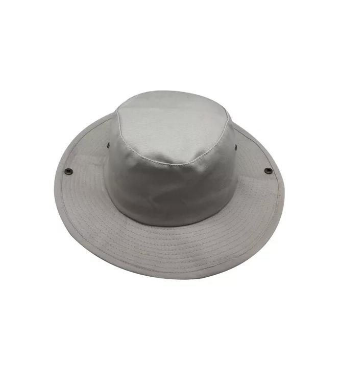 SOMBRERO GORRO ALA ANCHA TIPO AUSTRALIANO ALGODÓN UV+50 BEIGE - 1