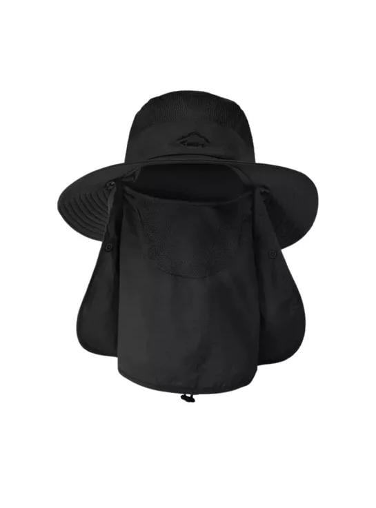 SOMBRERO BOONIE LEGIONARIO PROTECCIÓN SOLAR NEGRO - 1