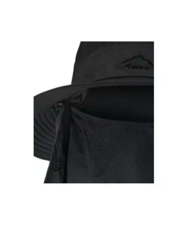 SOMBRERO BOONIE LEGIONARIO PROTECCIÓN SOLAR NEGRO - 2