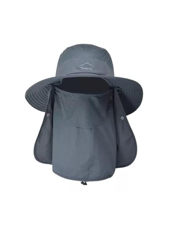 SOMBRERO BOONIE LEGIONARIO PROTECCIÓN SOLAR GRIS - 1