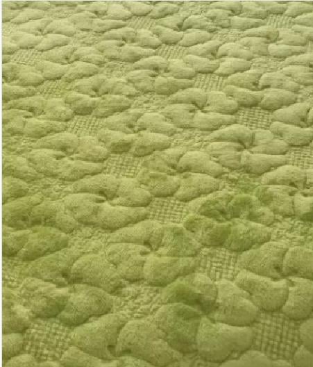 PIECERA POLAR TELA REVERSIBLE 95X210 CM COLOR VERDE PISTACHO - 1