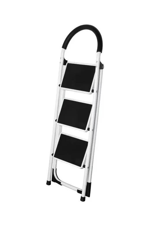ESCALERA PLEGABLE ANTIDESLIZANTES COLOR BLANCO - 3