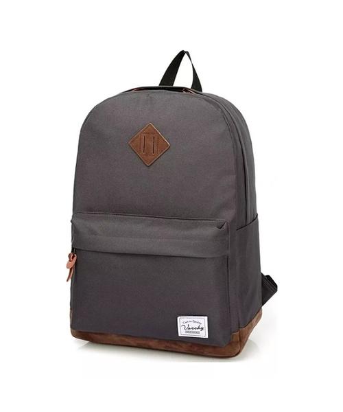 MOCHILA URBANA ESCOLAR BOLSO A LA MODA CARIBE 28L GRIS - 1