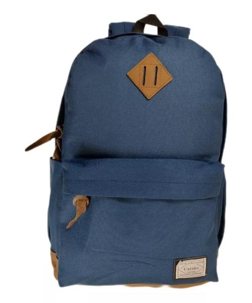MOCHILA URBANA ESCOLAR BOLSO A LA MODA CARIBE 28L AZUL - 2