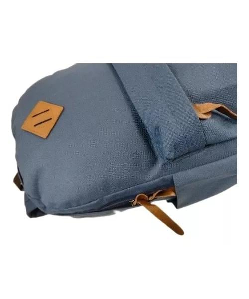 MOCHILA URBANA ESCOLAR BOLSO A LA MODA CARIBE 28L AZUL - 3