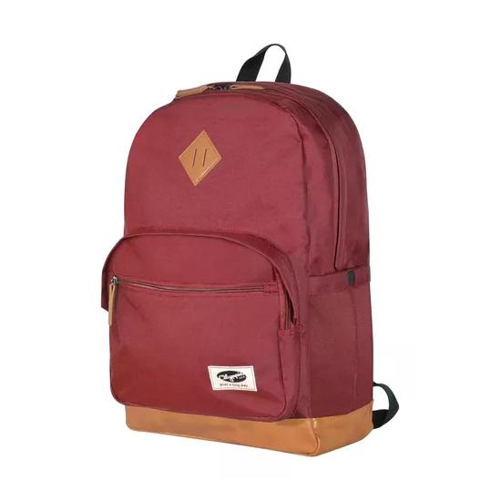 MOCHILA URBANA ESCOLAR BOLSO A LA MODA CARIBE 28L ROJO - 2