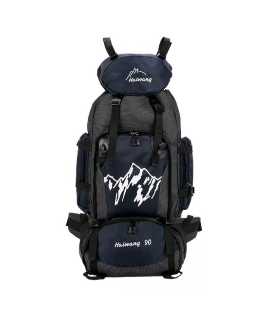 MOCHILA 90L PARA CAMPING COLOR NEGRO - 1
