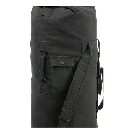 BOLSO SACO ROPERO TÁCTICO MILITAR CAMPING 90L NEGRO - 3